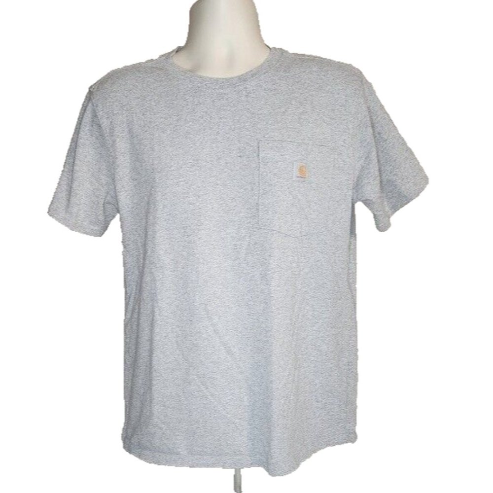 Carhartt Women's T Shirt Size L (12/14) Loose Fit Pocket Tee 103067 Ladies
